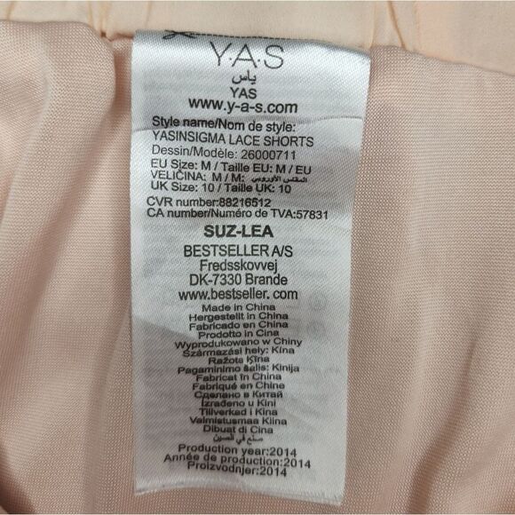 lacey pink highwaist lingerie shorts - Picture 8 of 8